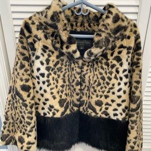 Donna Salyers fabulous faux fur women’s M jacket